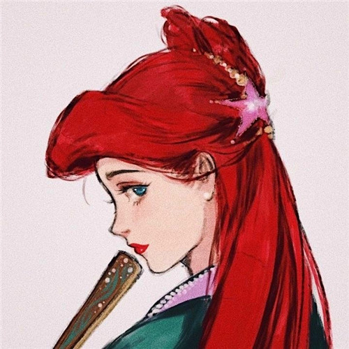 迪士尼公主头像图片