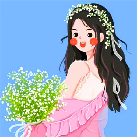 微信头像女生美丽简单大方高清好看图片