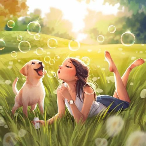 清晨微信头像图片