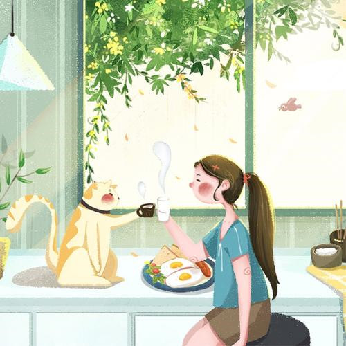 清晨微信头像图片