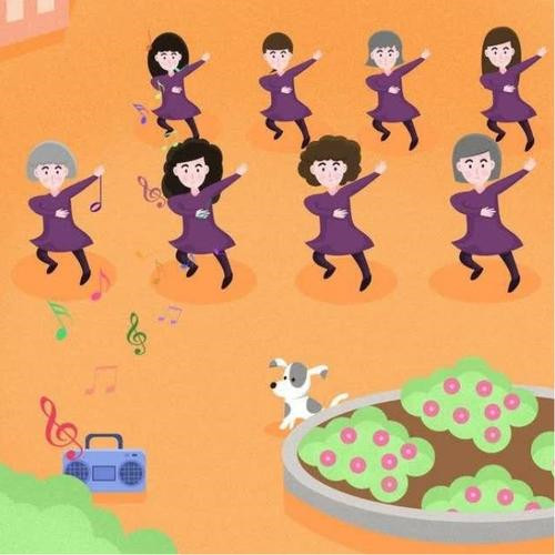 广场舞头像图片