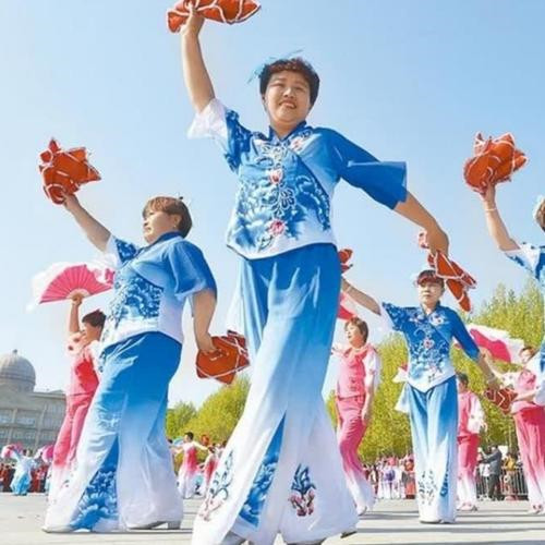 广场舞头像图片