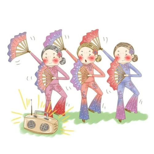 广场舞头像图片