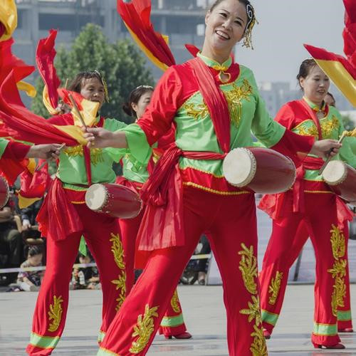 广场舞头像图片