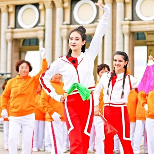 广场舞头像图片