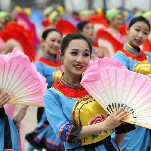 广场舞头像图片