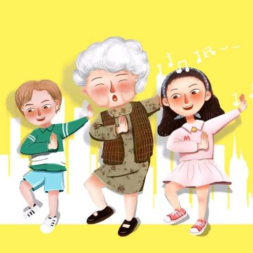 广场舞头像图片