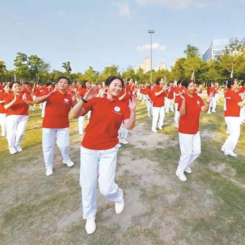 广场舞头像图片