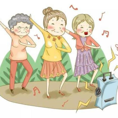 广场舞头像图片