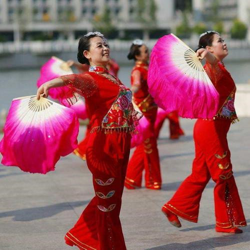 广场舞头像图片