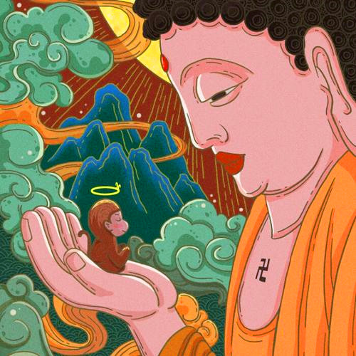 适合做头像的佛像图片