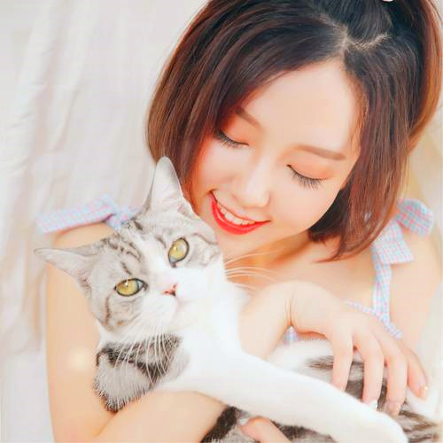 200张甜美可爱的女生头像图片