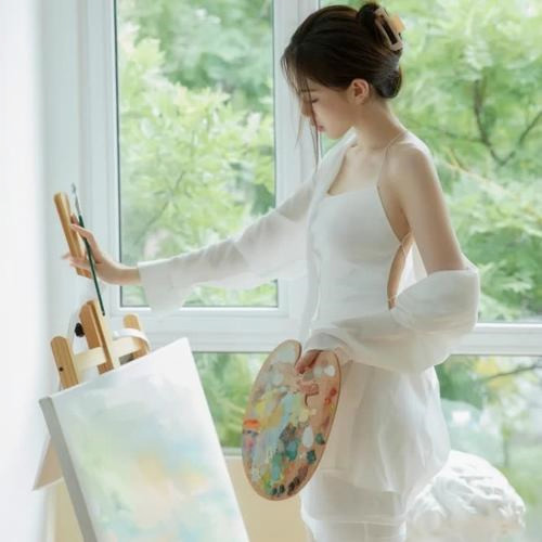 真人女生头像图片