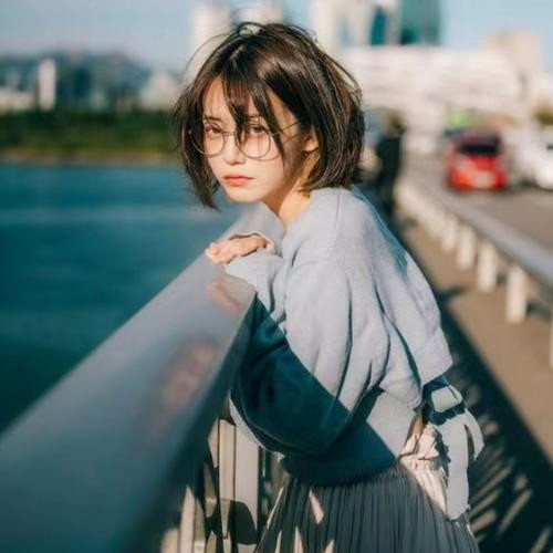 真人女生头像图片