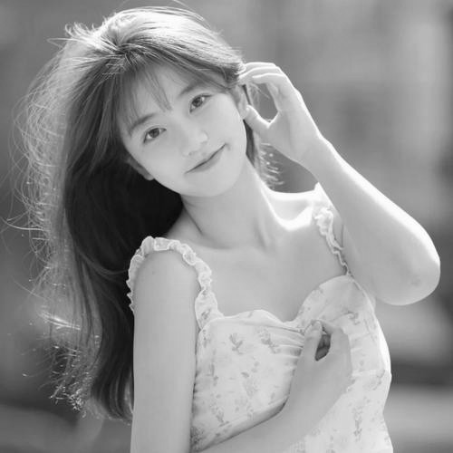 女生黑白头像图片200张