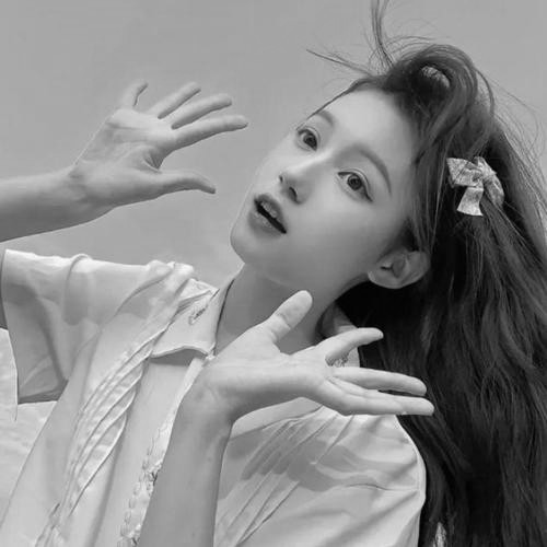 女生黑白头像图片200张