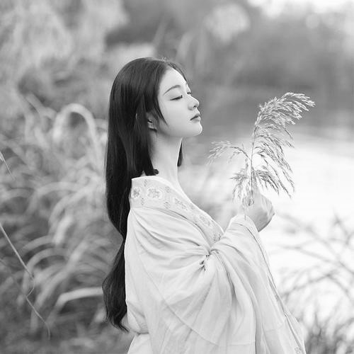 女生黑白头像图片200张
