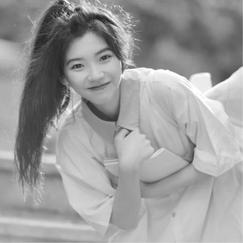 女生黑白头像图片200张