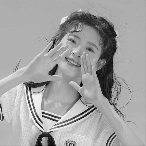 女生黑白头像图片200张