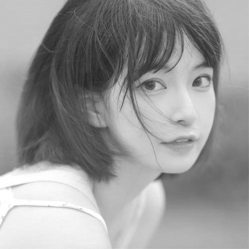 女生黑白头像图片200张