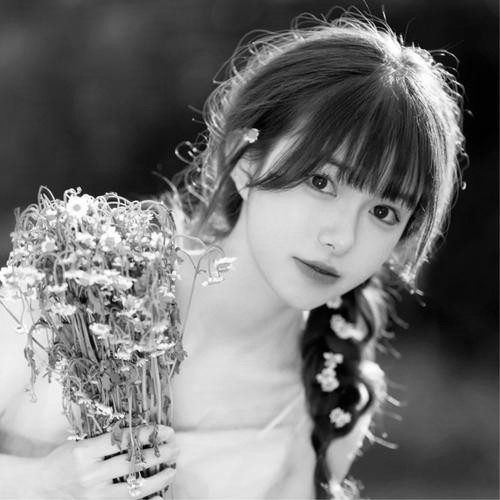 女生黑白头像图片200张