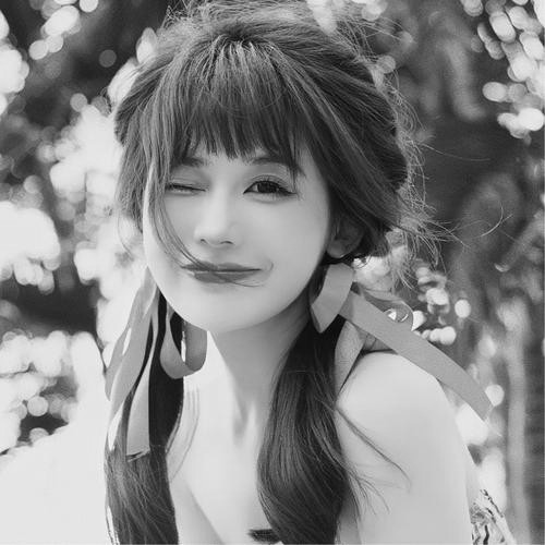 女生黑白头像图片200张