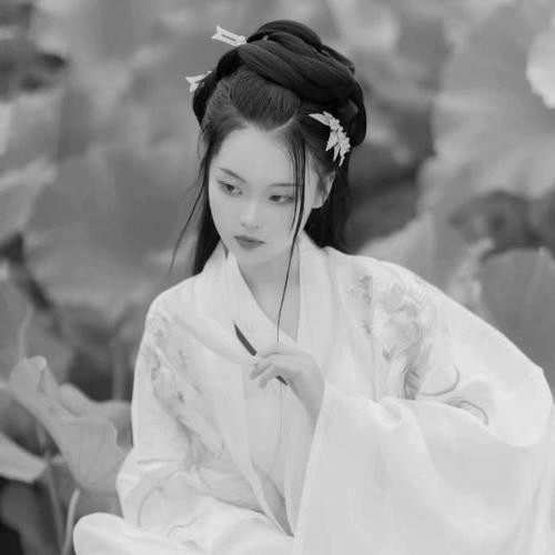 女生黑白头像图片200张