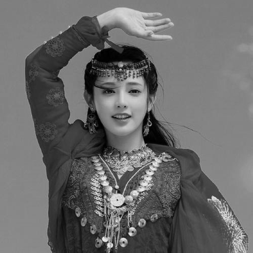 女生黑白头像图片200张