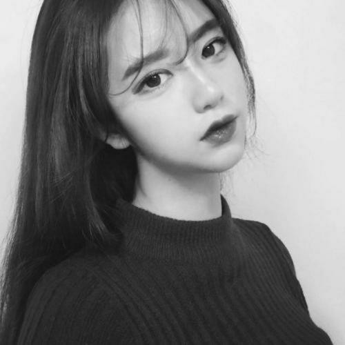 女生黑白头像图片200张