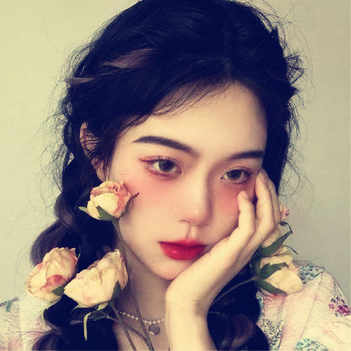 复古女生头像图片