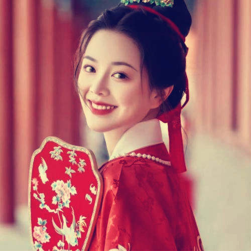 复古女生头像图片