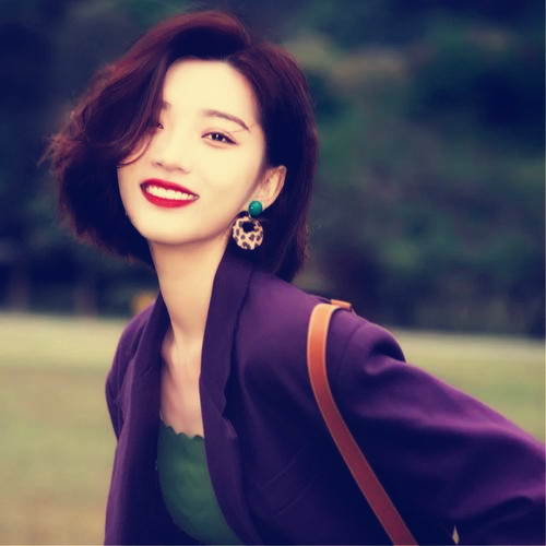 复古女生头像图片