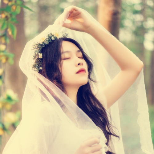 复古女生头像图片