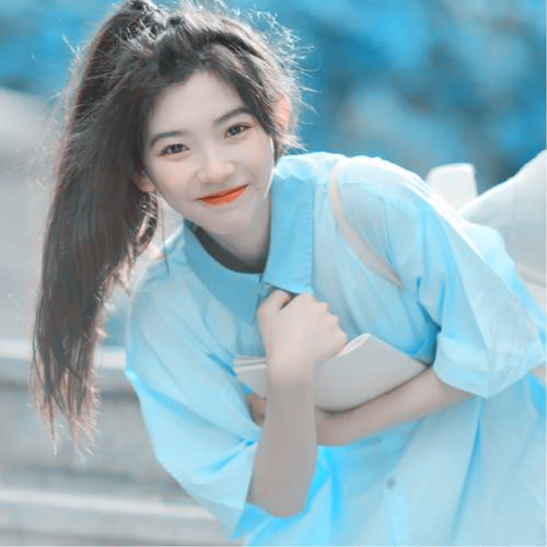 阿宝色女生头像图片