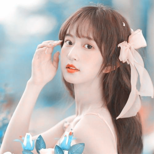 阿宝色女生头像图片