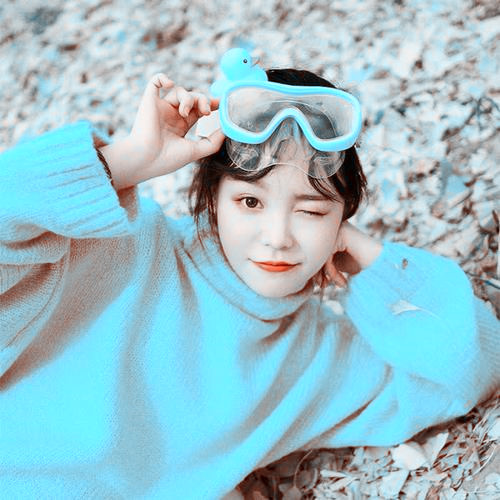 阿宝色女生头像图片