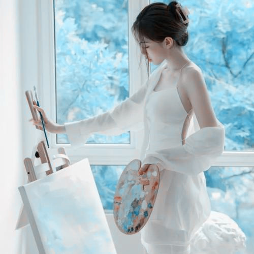 阿宝色女生头像图片