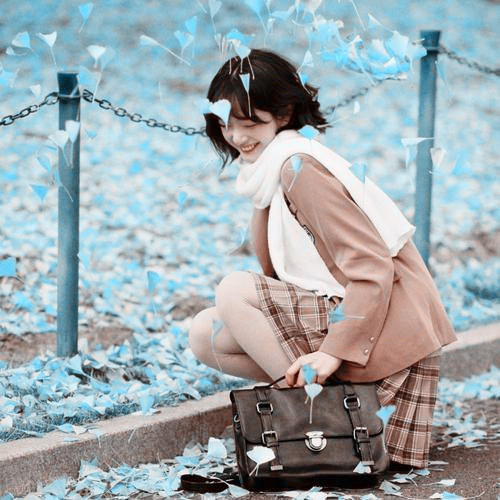 阿宝色女生头像图片