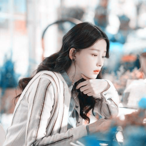 阿宝色女生头像图片