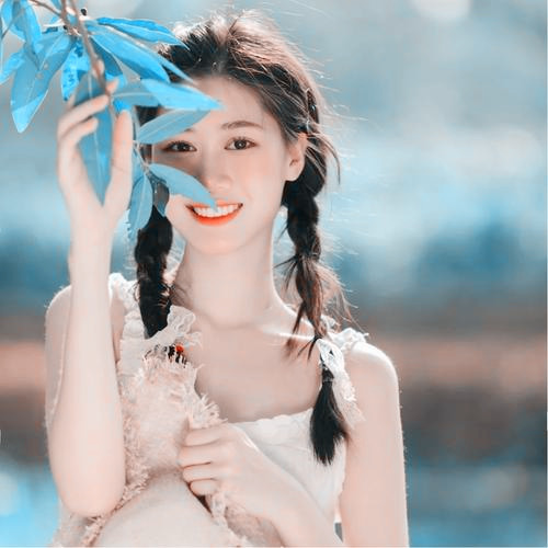 阿宝色女生头像图片