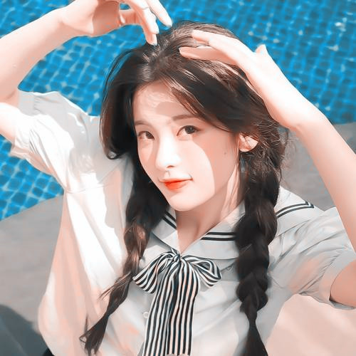 阿宝色女生头像图片
