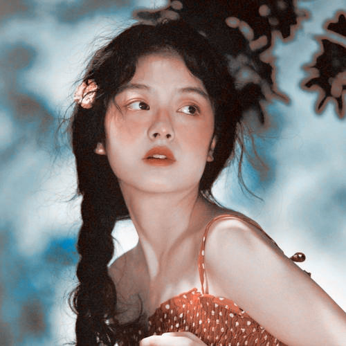 阿宝色女生头像图片