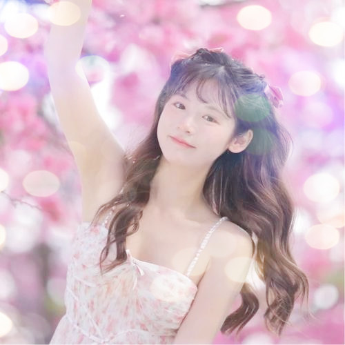 女生头像真人夜景特效图片