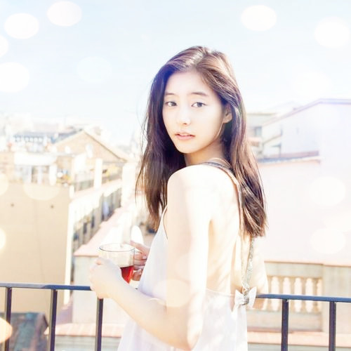 女生头像真人夜景特效图片