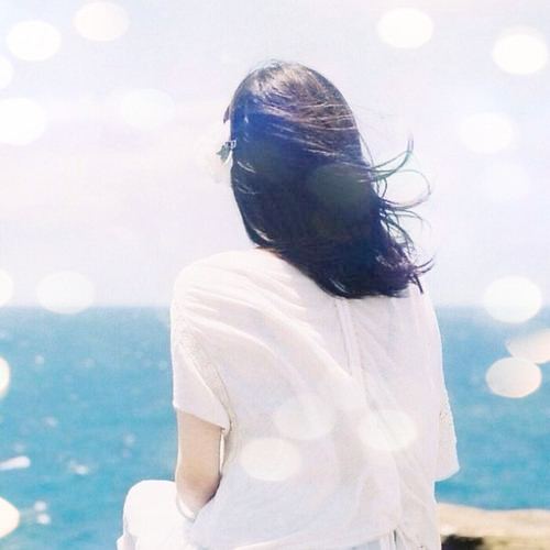 女生头像真人夜景特效图片