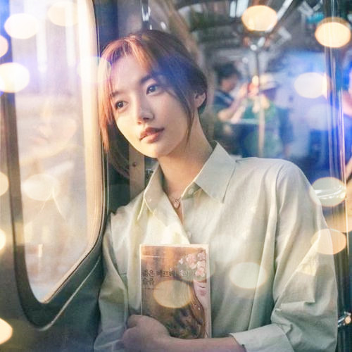 女生头像真人夜景特效图片