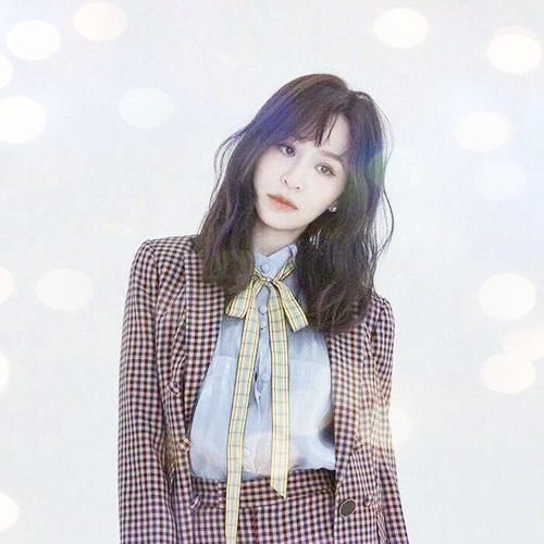 女生头像真人夜景特效图片