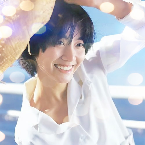 女生头像真人夜景特效图片