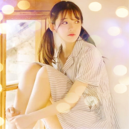 女生头像真人夜景特效图片