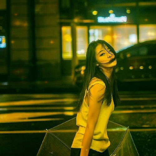 唯美星光女生头像图片